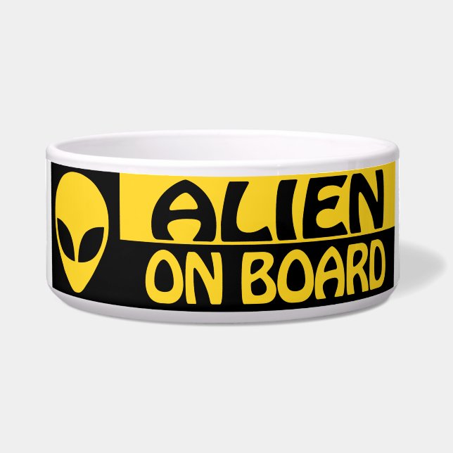 ALIEN AN BORD NAPF (Vorderseite)