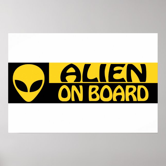 ALIEN AN BORD POSTER (Vorne)