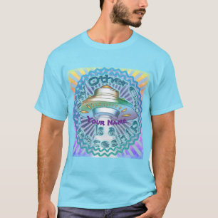 Alien Anderes Auto Weltraumschiff T-Shirt