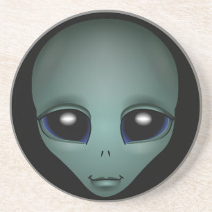 Alien Art Untersetzer Extraterrestrische Geschenke