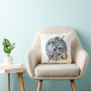 Alien Astronaut Kissen