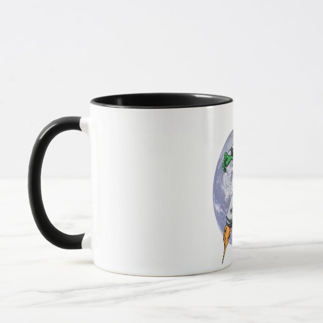 Alien Astronaut Tasse (Links)