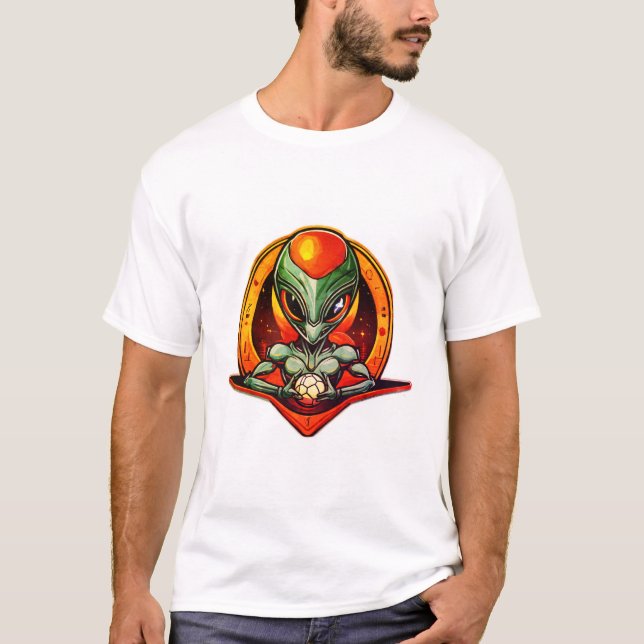 Alien Athletic: Sportlogo T - Shirt (Vorderseite)