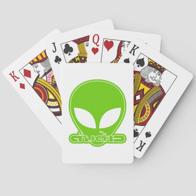 Alien [Ausländer] Tang Dao , Thai-Sprachschrift Spielkarten (Rückseite)