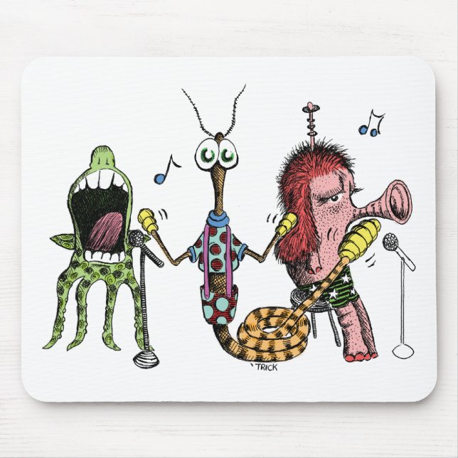 Alien-Band Mousepad (Vorne)