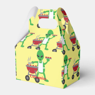 Alien Barbecue Cookout Thunder_Cove Geschenkschachtel