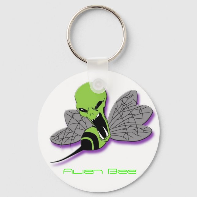 Alien Bee Schlüsselkette Schlüsselanhänger (Vorderseite)