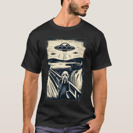 Alien Begegnung "Der Schrei" T-Shirt