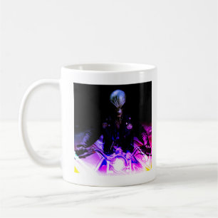Alien Biker (Dreamy-Version) Tri-Blend-Shirt Kaffeetasse