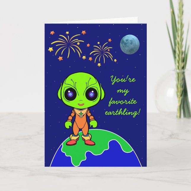 Alien Birthday Card neu bei Jo Images Ankündigung (Vorderseite)
