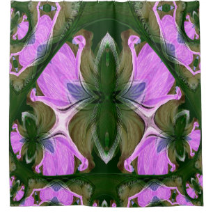 Alien Blume....... Duschvorhang