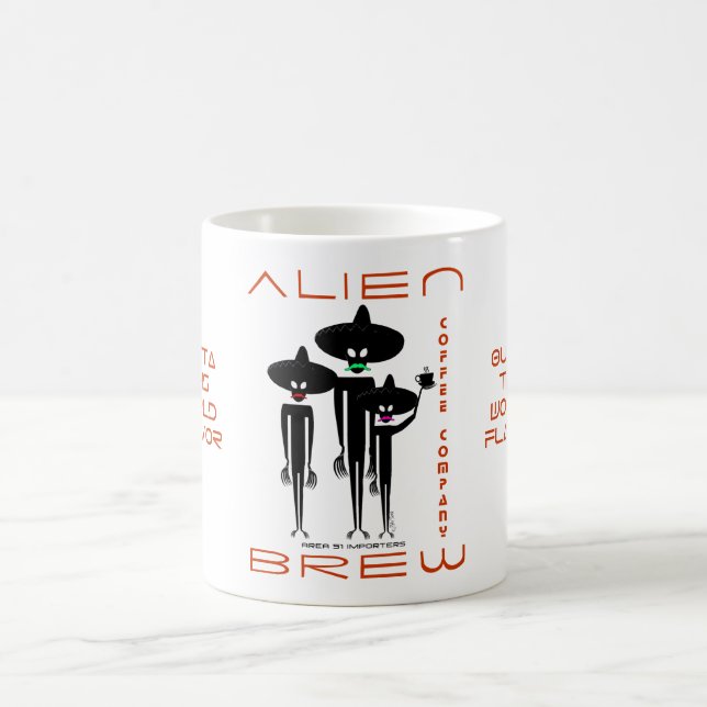 Alien Brew Coffee Company Tasse (Mittel)