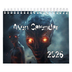 Alien Calendar 2025 UFO Kalender