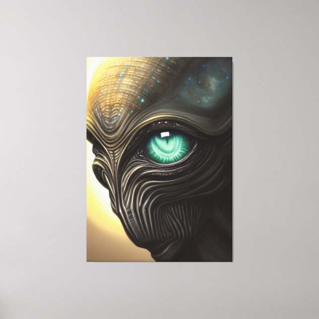 Alien Canvas Print Leinwanddruck (Vorderseite)