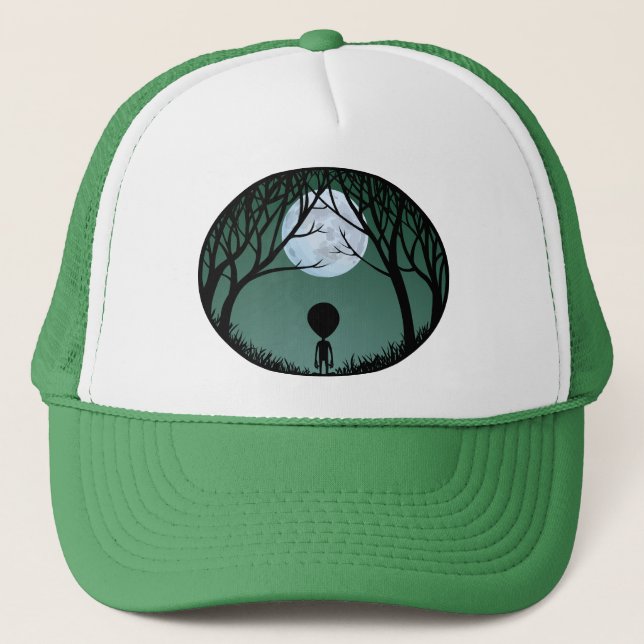 Alien Caps gibt Alien Trucker Hat & E.T. Keepake Truckerkappe (Vorderseite)