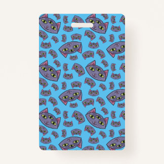 Alien Cat Pattern Ausweis