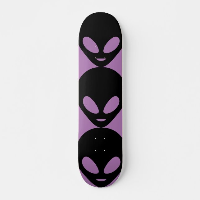 ALIEN COOLE LILA SKATEBOARDS (Vorne)
