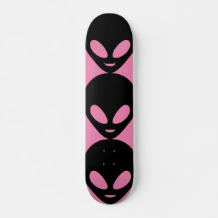 ALIEN COOLEN MÄDCHEN ROSAFARBENE SKATEBOARDS