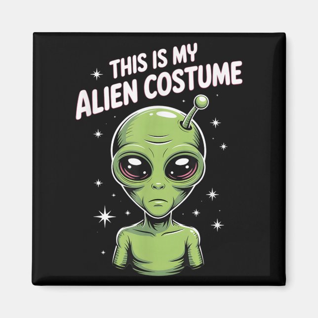 Alien Costume Magnet (Vorne)