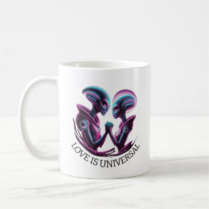 Alien Couple Kaffeetasse