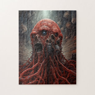Alien Creature Sci-fi Horror Art Puzzle