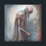Alien Creature Science Fiction Magnet<br><div class="desc">Fantasy Art Produkte von The Lunarium.</div>