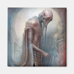 Alien Creature Science Fiction Magnet