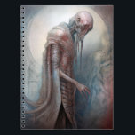 Alien Creature Science Fiction Notizblock<br><div class="desc">Fantasy Art Produkte von The Lunarium.</div>