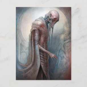 Alien Creature Science Fiction Postkarte