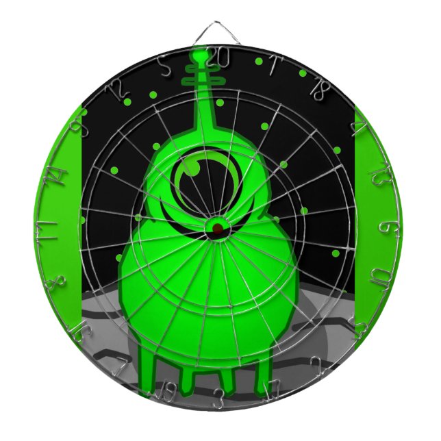 Alien Dartscheibe (vorne)