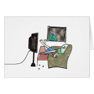 Alien, das Fernsieht