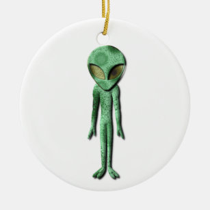 Alien, das Verzierung ist Keramikornament