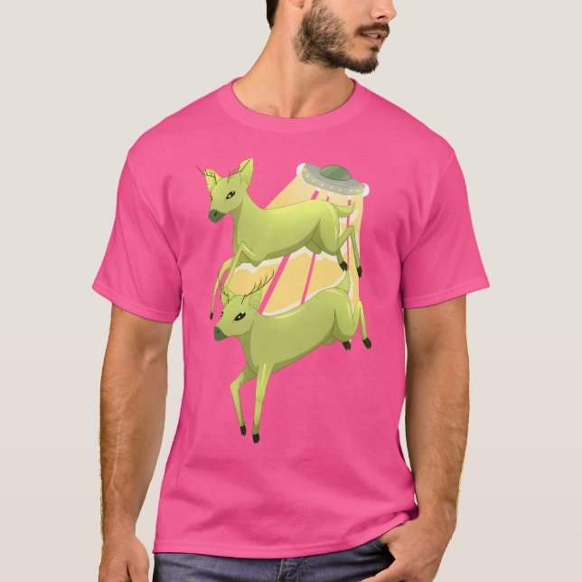 Alien Deer T-Shirt (Vorderseite)