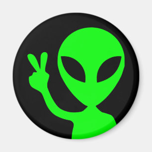 Alien der Friedenssicherung Magnet