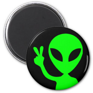 Alien der Friedenssicherung Magnet