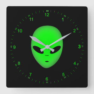 Alien der Uhr