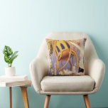 Alien der Vintagen Science Fiction Kissen<br><div class="desc">Vintage Illustration Außerirdischen und Roboter Science Fiction Bild mit einem großen futuristischen Alien Oktopus wie Monster einmarschieren in einer Stadt und sammeln einen Bus voller Menschen. Ein Retro-Sci-fi-Comic Buch-Design mit einem Geschöpf zerstört eine Metropole der Zukunft und die Menschen fallen aus dem Bus auf den städtischen Boden unten.</div>