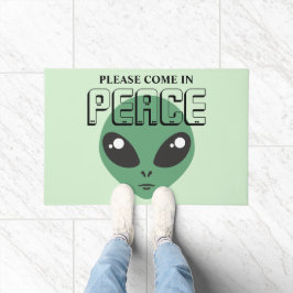 Alien des Friedens Fußmatte