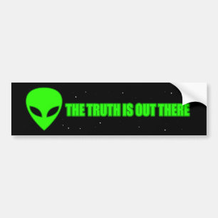 ALIEN die Wahrheit ist dort draussen Autoaufkleber