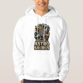 Alien Dinosaur Astro Saurus: Retro Astronaut Weltr Hoodie