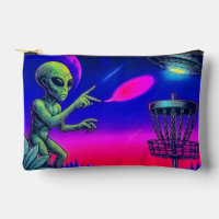 Alien-Disc-Golf-Tasche mit Reißverschluss