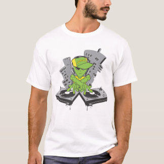 Alien DJ in der Farbe T-Shirt