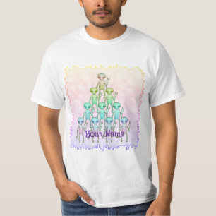 Alien-Dreieck T-Shirt