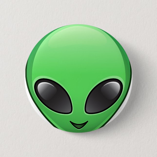 Alien Eemoji Button (Vorderseite)