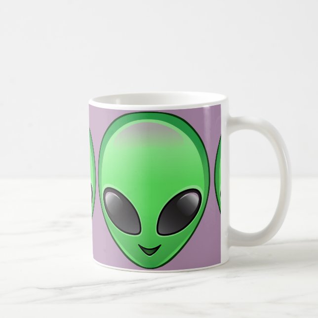 Alien Eemoji Tasse (Rechts)