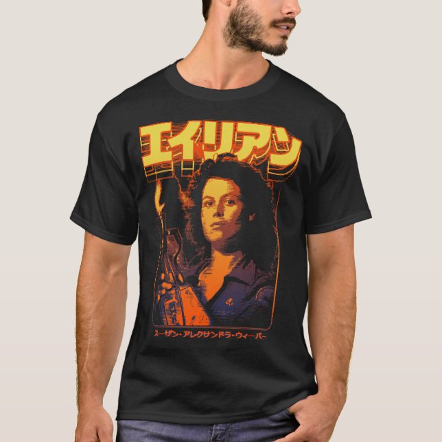 Alien Ellen Ripley T-Shirt (Vorderseite)