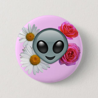 alien emoji Knopf Button