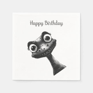 Alien Encounter Napkins Serviette