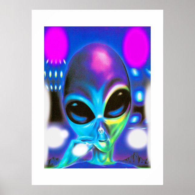 Alien Encounter Poster (Vorne)