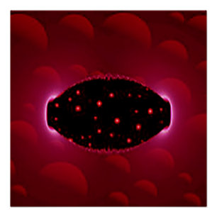 Alien - Energiequelle mit Hintergrundbereichen Poster